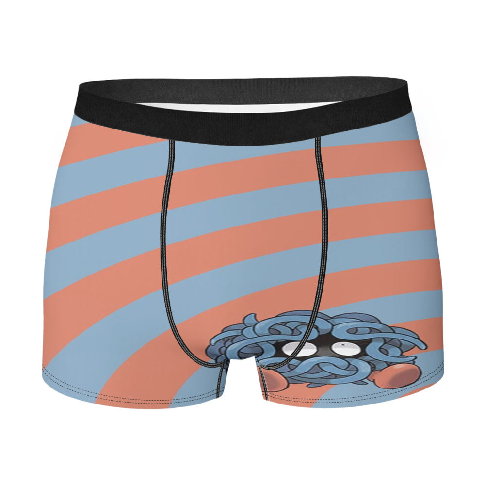 Cute Art Pokemon Tangela Men's Boxer Briefs