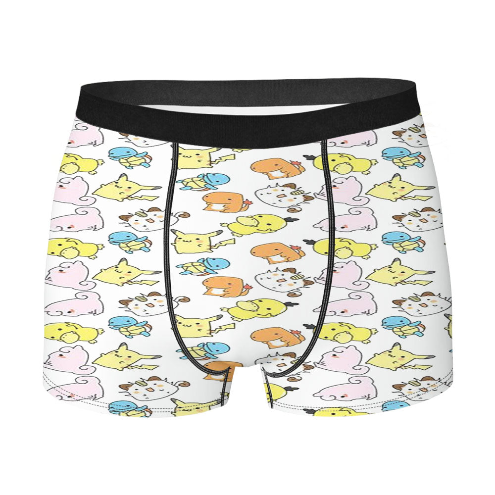 Uniqlo Logo Black Men'S Boxer Briefs