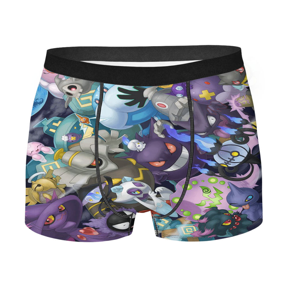 Dark Pokemon All Collection Men's Boxer Briefs