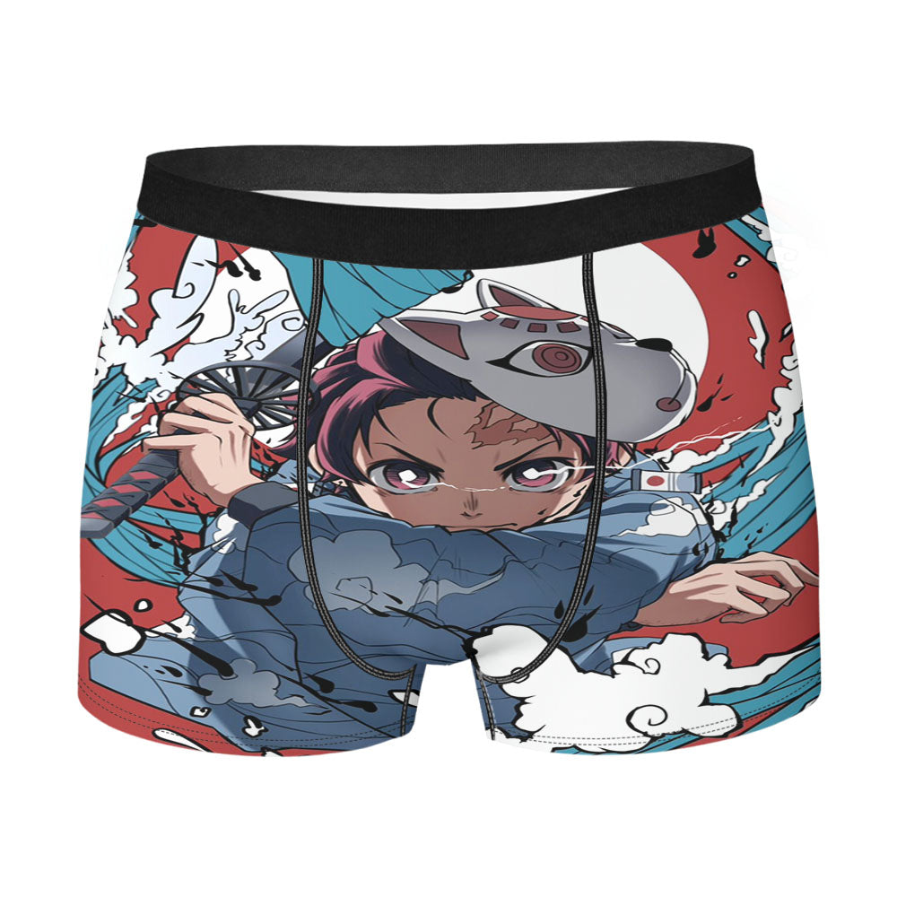 Demon Slayer Kimetsu No Yaiba Men's Boxer Briefs