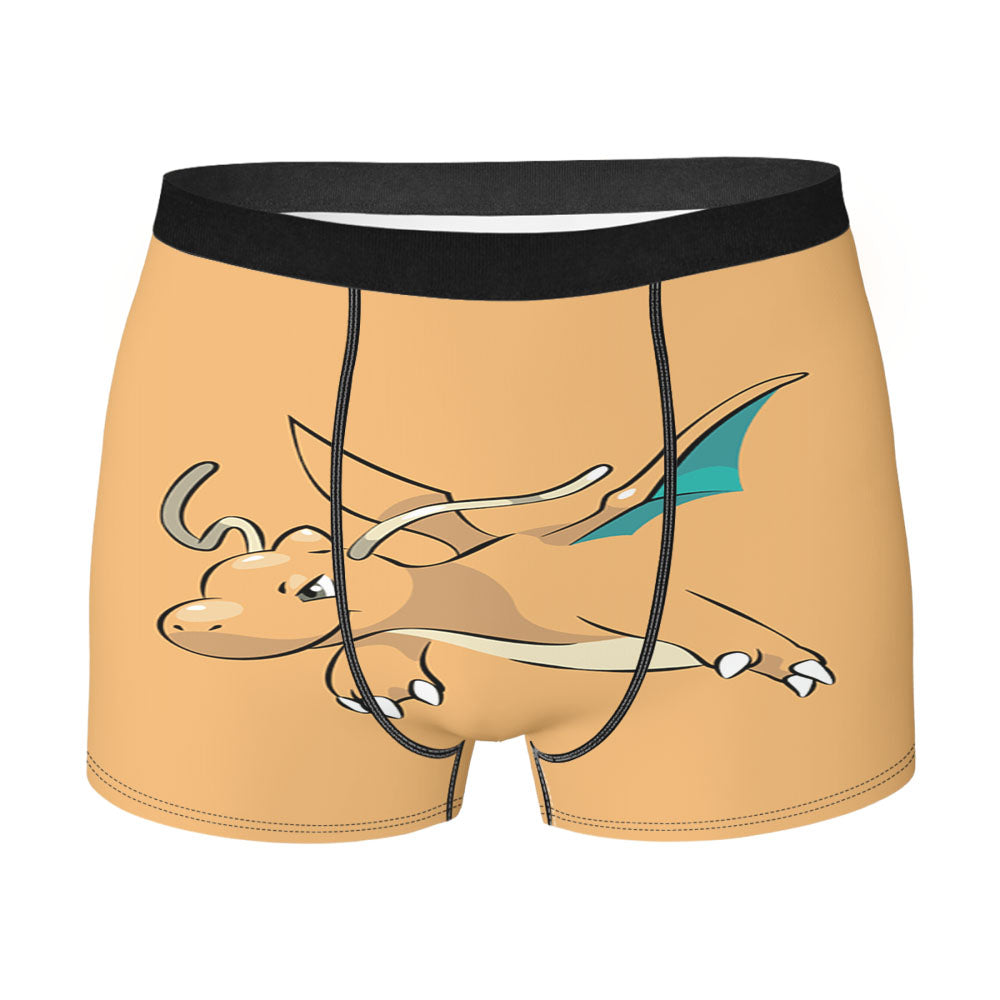 Dragonite Pokemon Men's Boxer Briefs