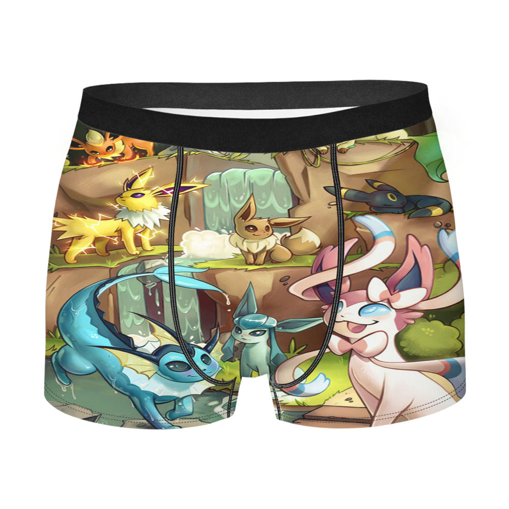 Eeveelutions Pokemon Wallpapers Men's Boxer Briefs