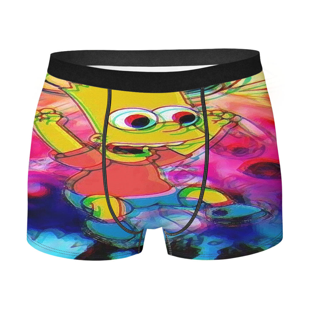Effect Bart The Simpson Men's Boxer Briefs