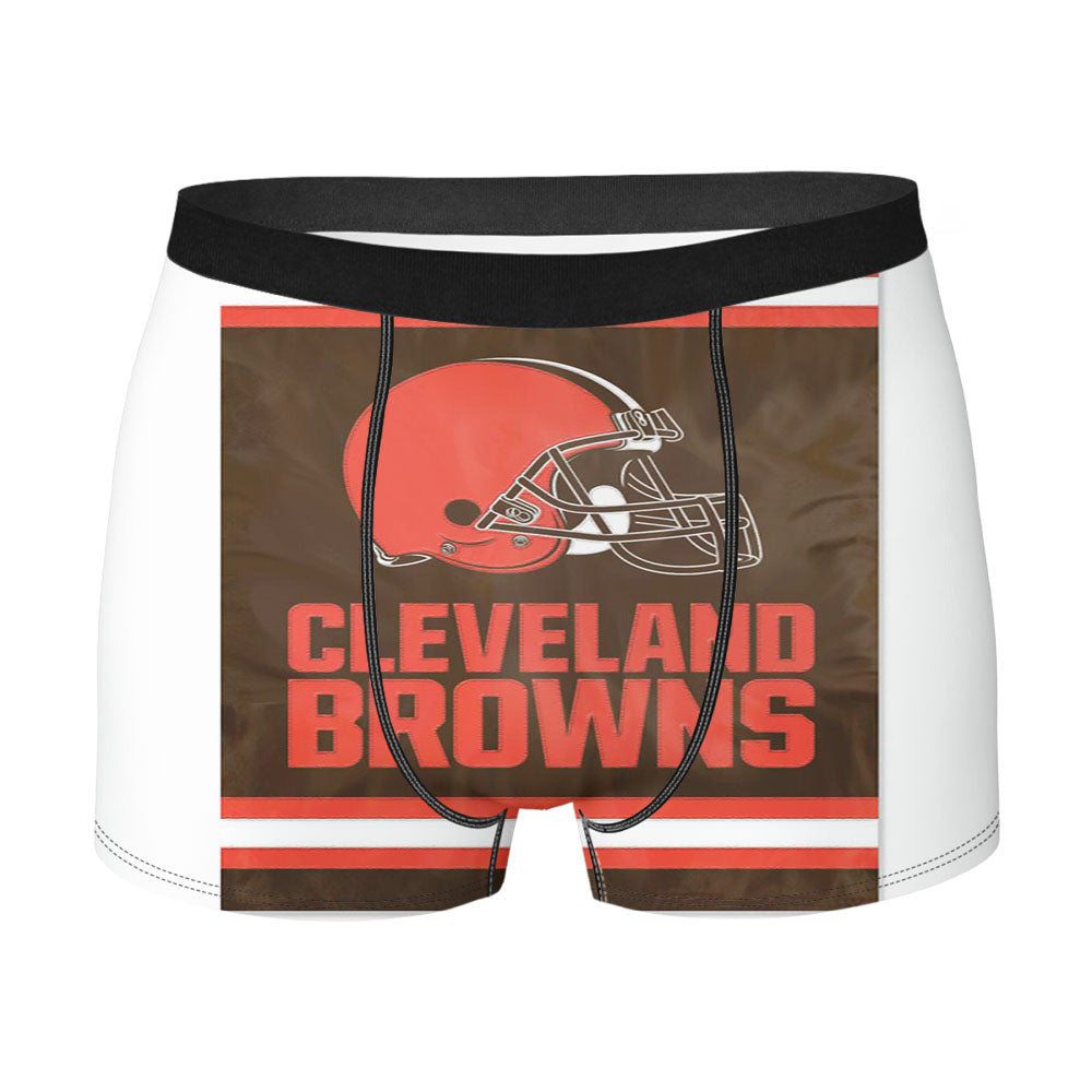 Flag Cleveland Browns Men's Boxer Briefs
