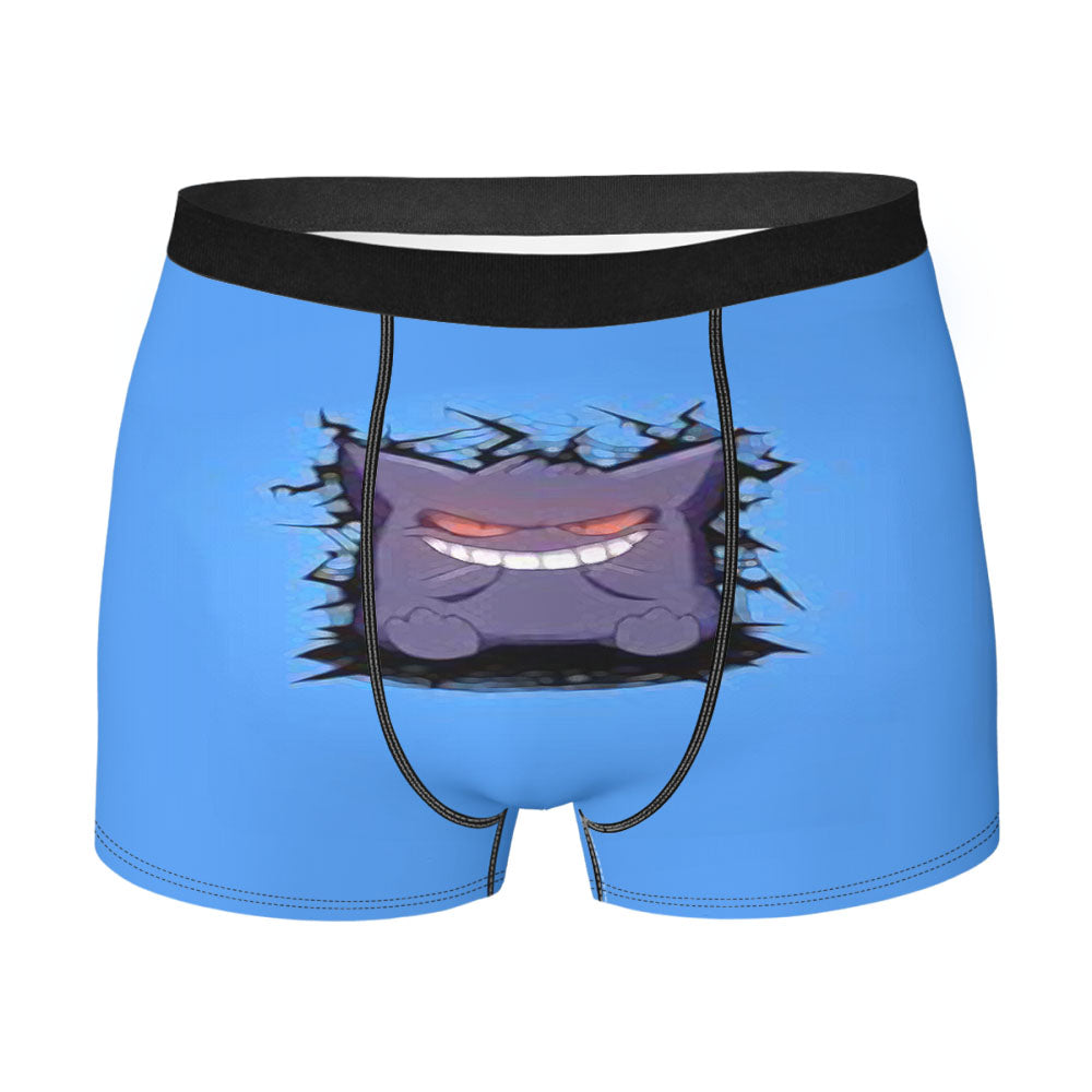 Gengar Pokemon Ghost Men's Boxer Briefs