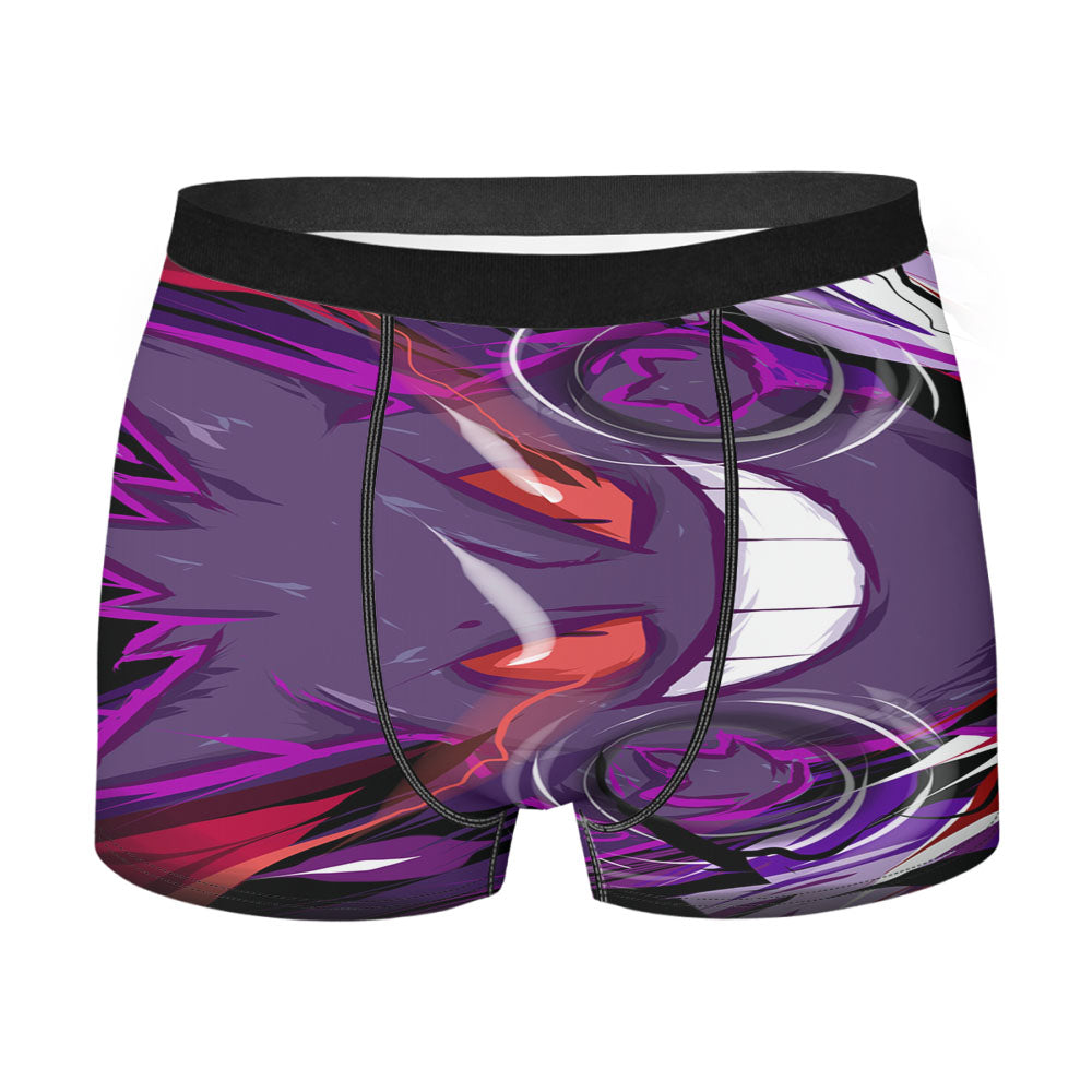 Gengar Pokemon Silhouette Men's Boxer Briefs