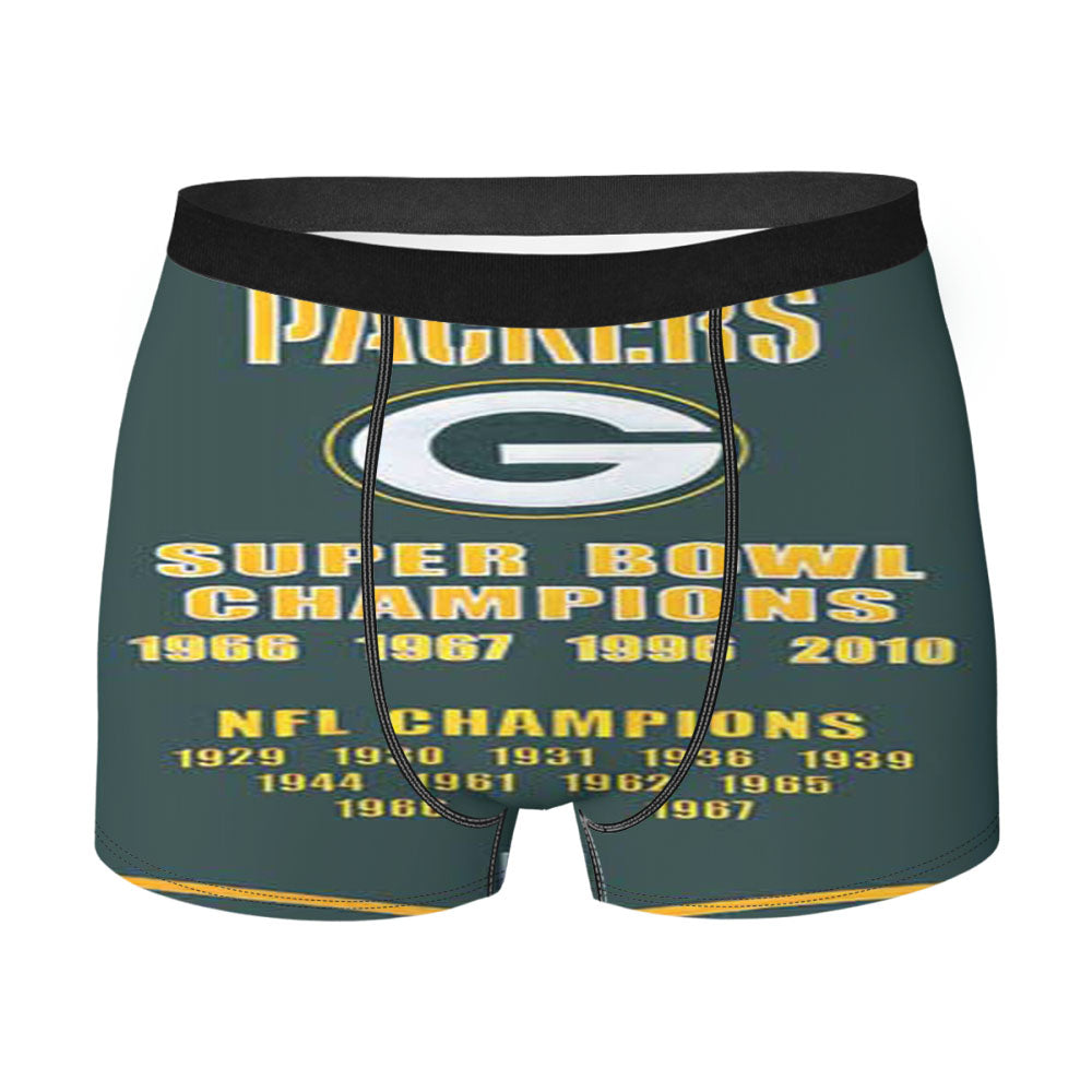 Green Bay Packers Cloth Tall Men's Boxer Briefs