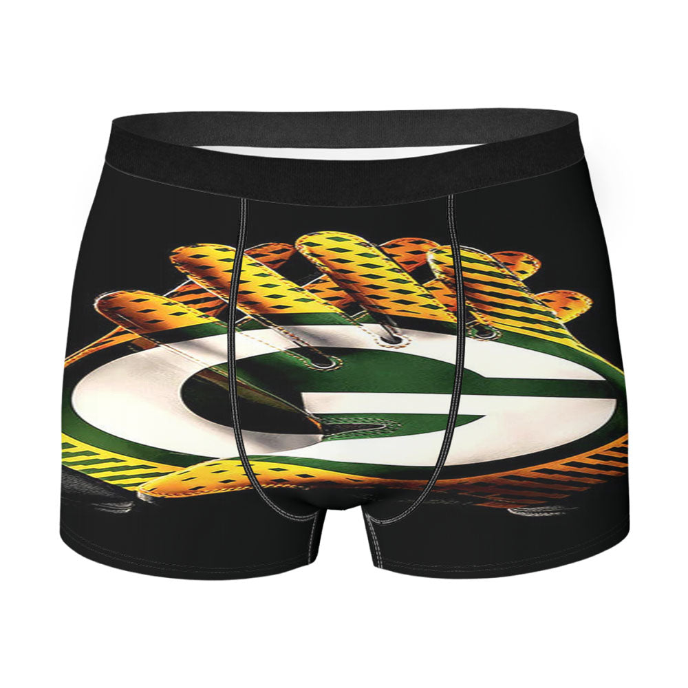 Green Bay Packers Go Men's Boxer Briefs