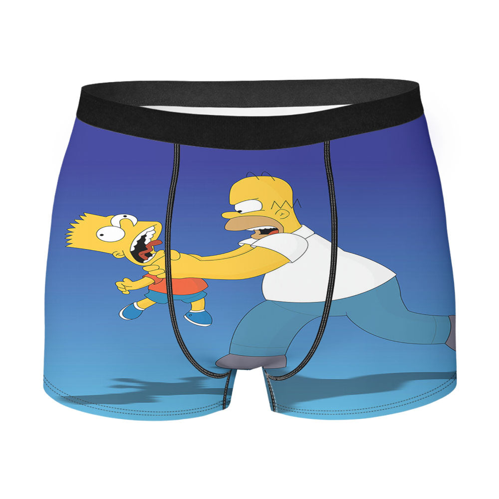 Happy Simpsons Men's Boxer Briefs