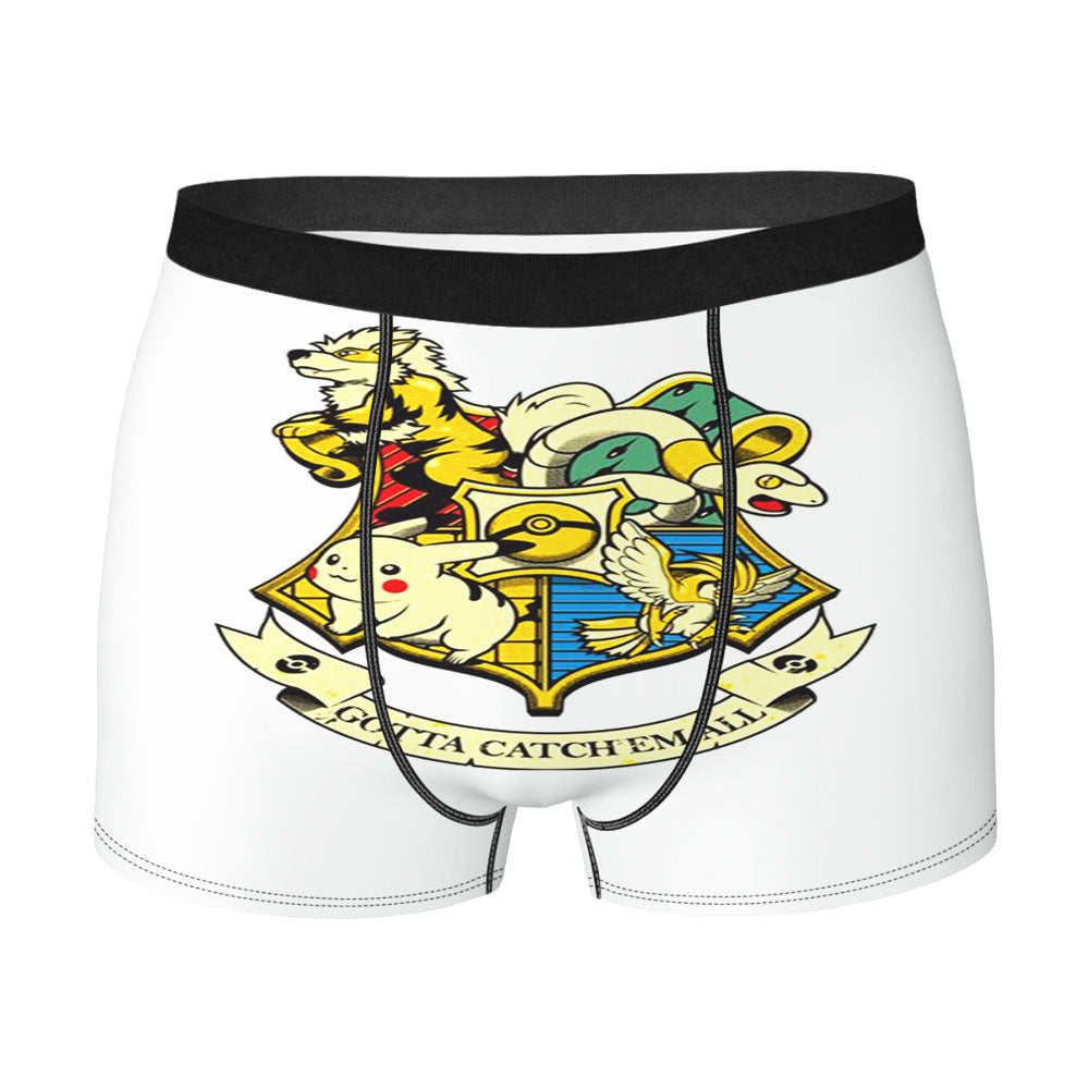 Harry Potter Pokemon Men's Boxer Briefs