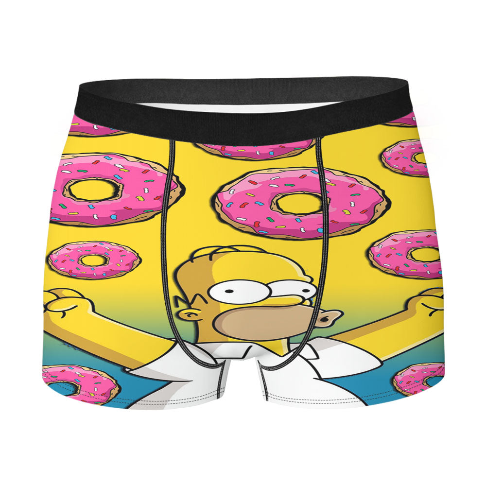 Homer Simpson Duff Beer Men's Boxer Briefs