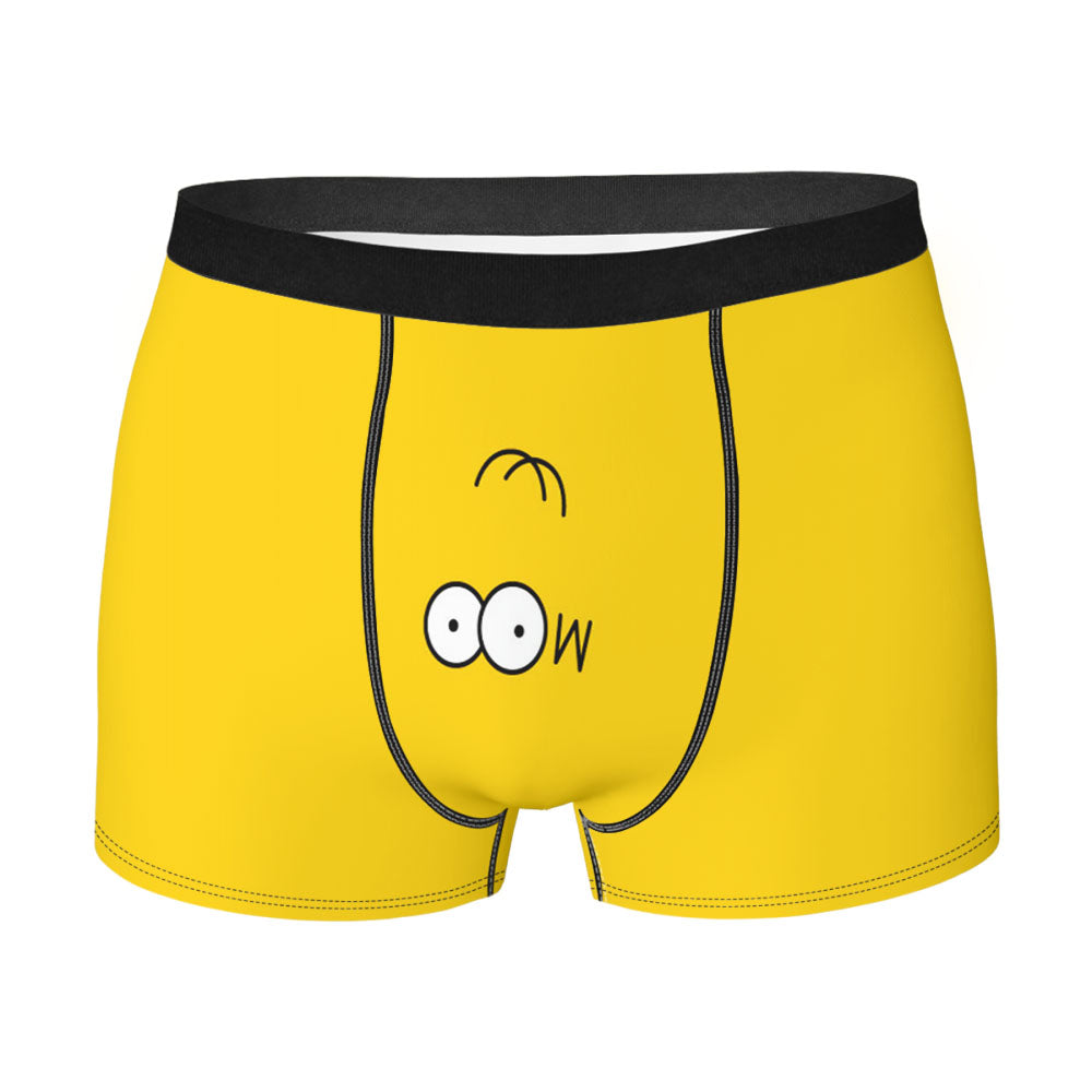 Homer The Simpsons Yellow Men's Boxer Briefs