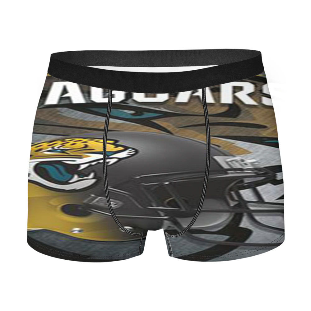 Jacksonville Jaguars Helmet Men's Boxer Briefs