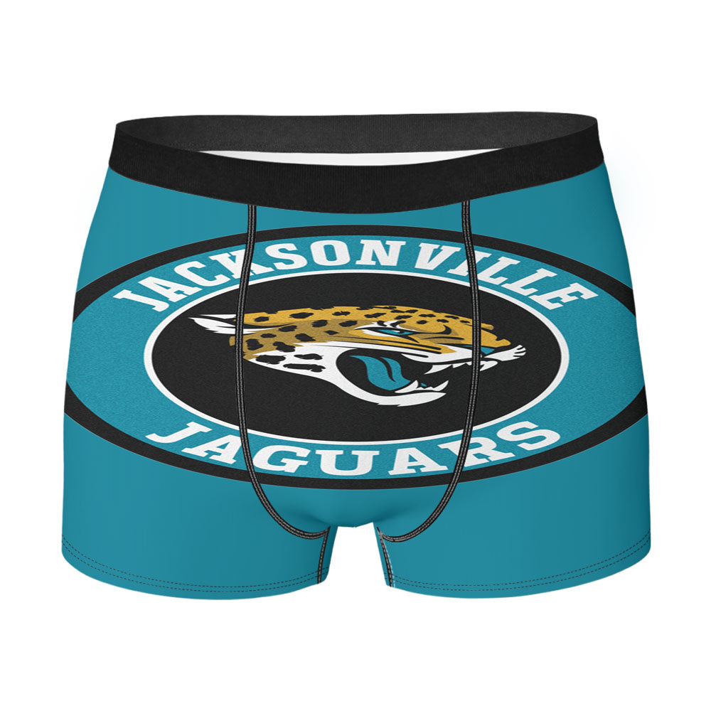 Jacksonville Jaguars Logo Men's Boxer Briefs