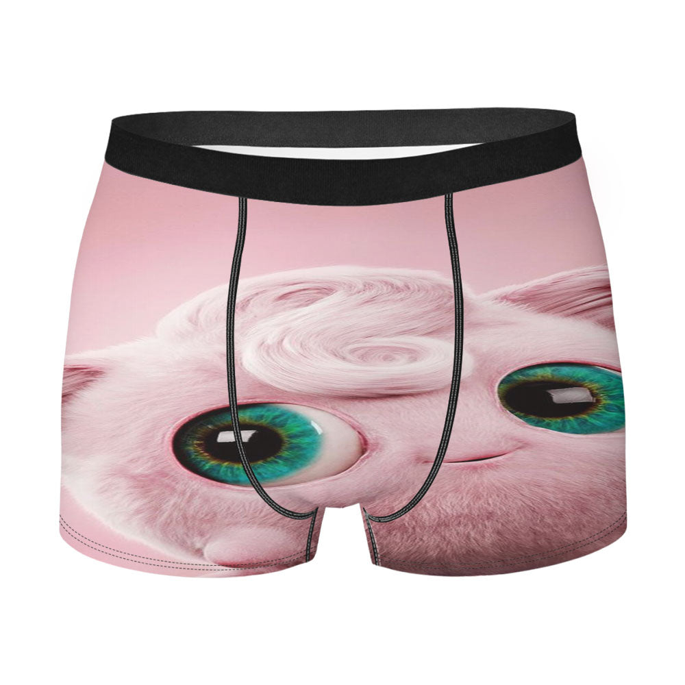 Jigglypuff Cute Pokemon Detective Men's Boxer Briefs