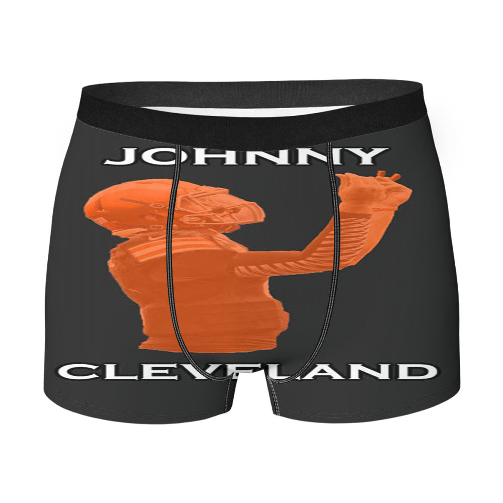 Johnny Cleveland Browns Football Men's Boxer Briefs