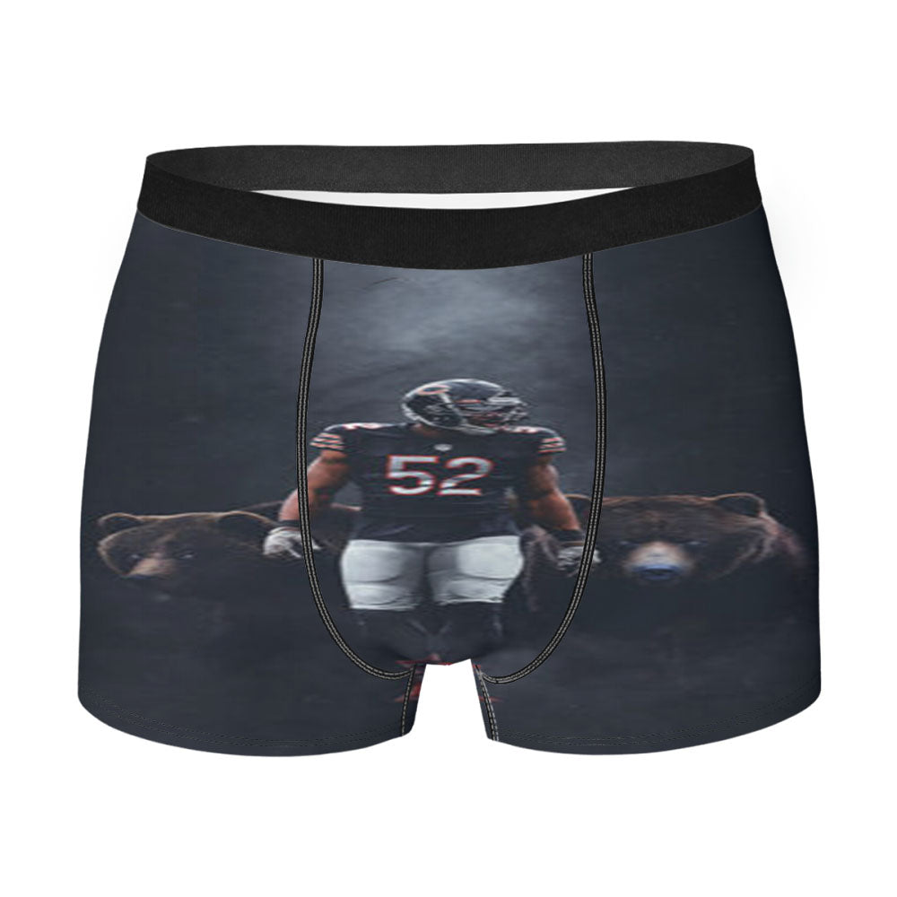 Khalil Mack Chicago Bears Men's Boxer Briefs