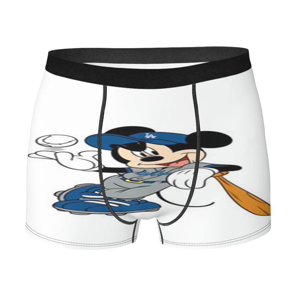 La Dodgers Mickey Mouse Men's Boxer Briefs