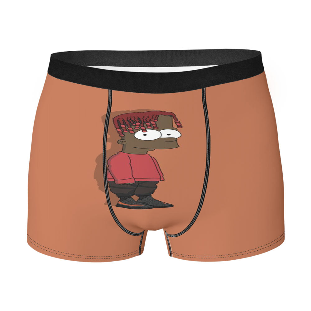 Lil Uzi Simpson Hypebeast Men's Boxer Briefs