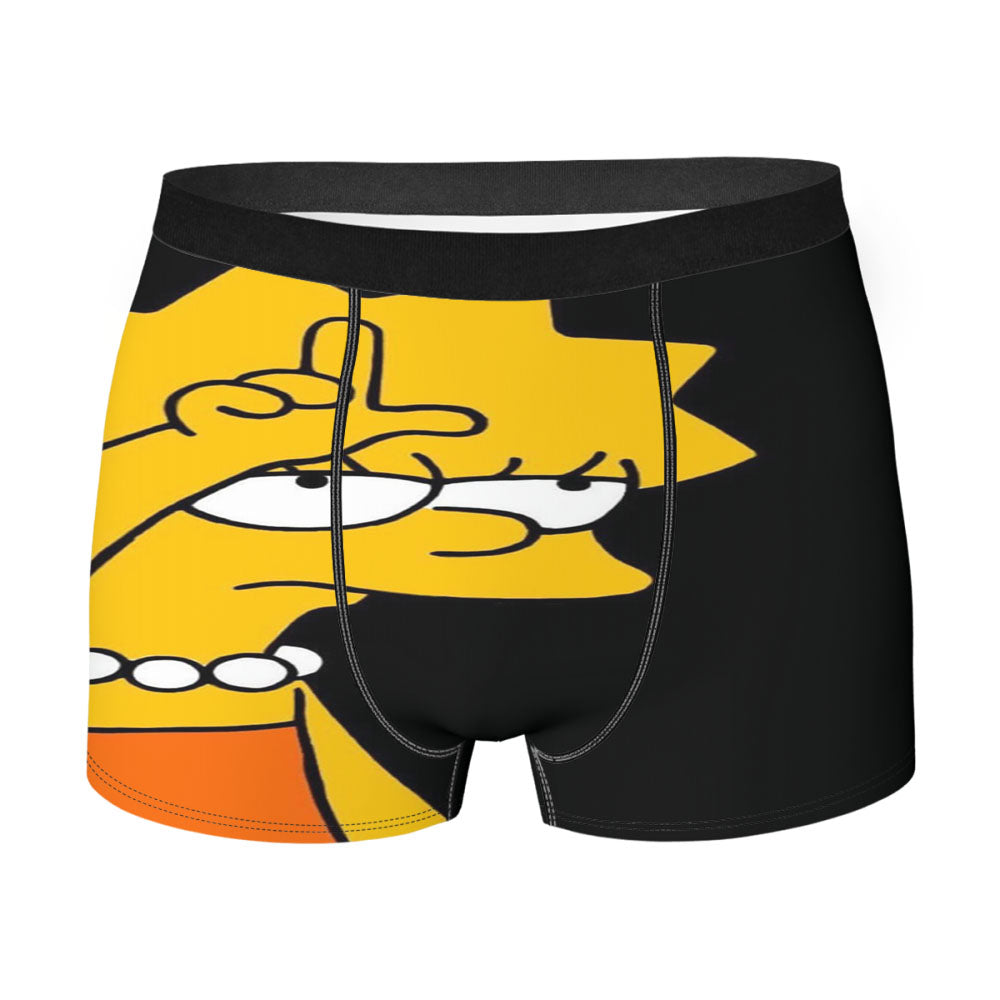 Lisa The Simpson Men's Boxer Briefs