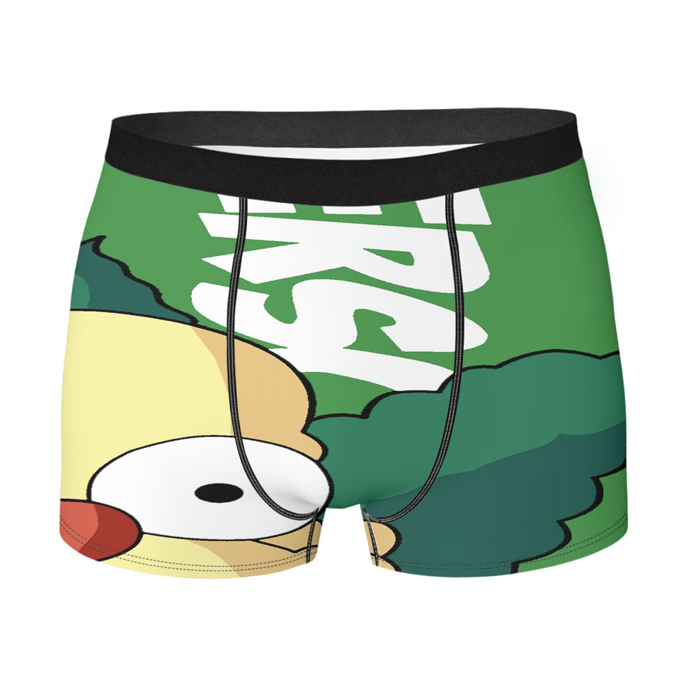 Lovely Green Pennywise The Simpsons Men's Boxer Briefs