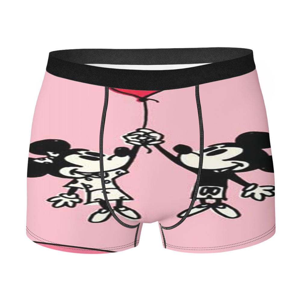 Mickey Bar Pink Men's Boxer Briefs