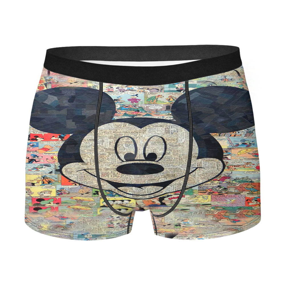 Mickey Disney Police Men's Boxer Briefs