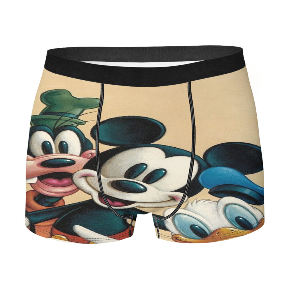 Mickey Hands Weed Men's Boxer Briefs