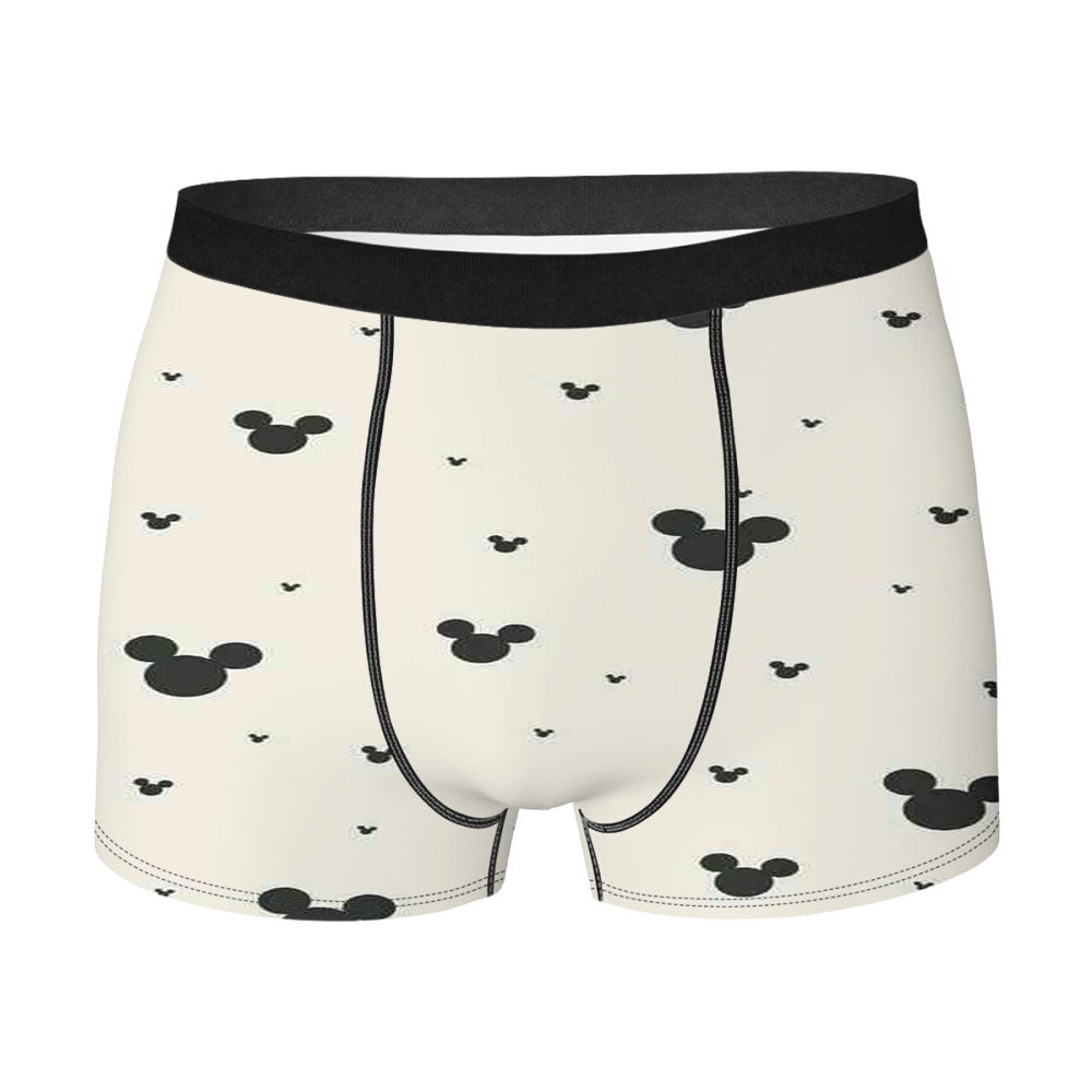 Mickey Mouse Red Men's Boxer Briefs