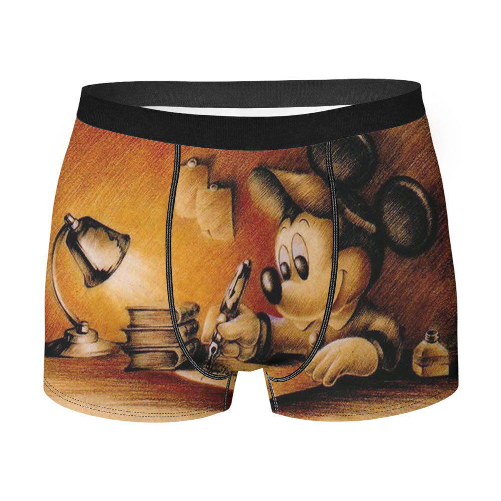 Mickey Mouse Splash P Men's Boxer Briefs