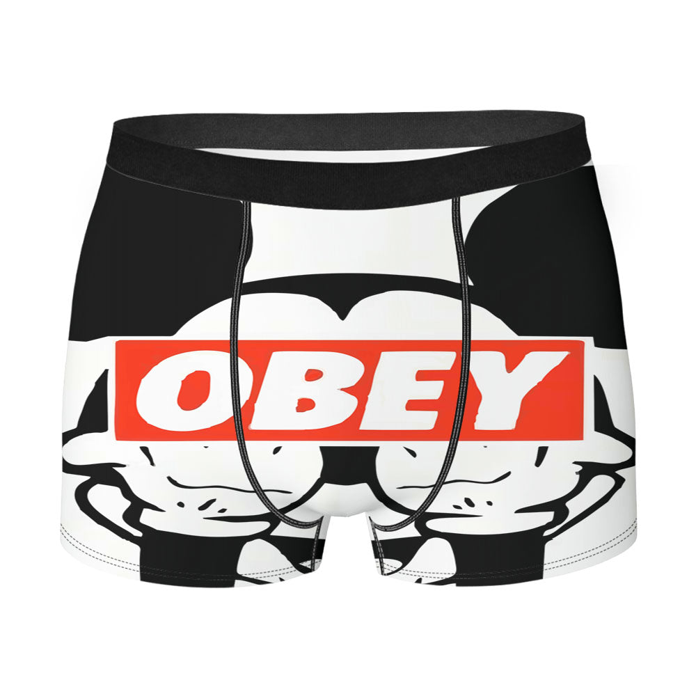 Mickey Pattern Back Case Phone Men's Boxer Briefs