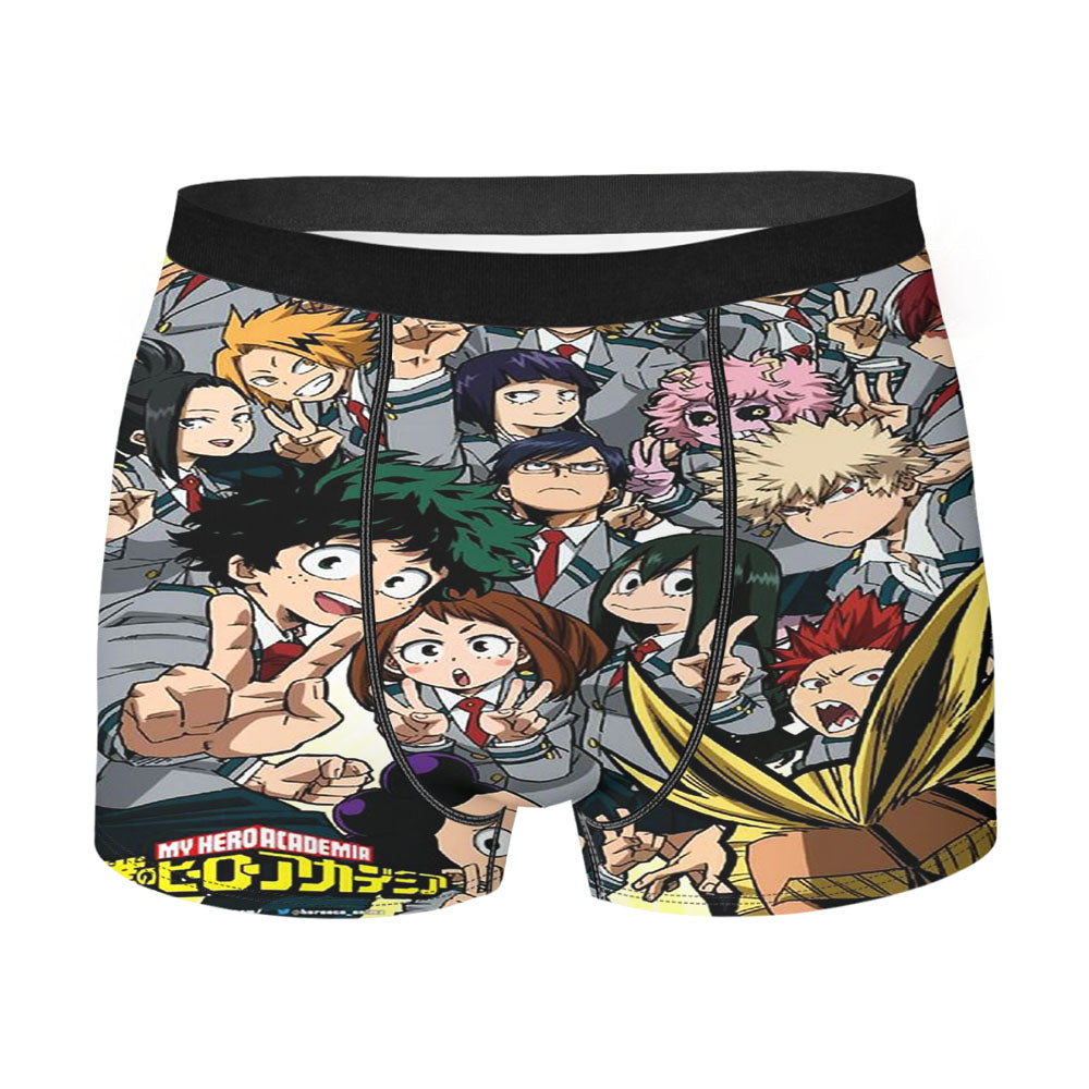 My Hero Academia Two Heroes Men's Boxer Briefs
