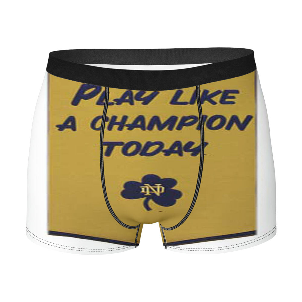 Notre Dame Championship Banner Men's Boxer Briefs