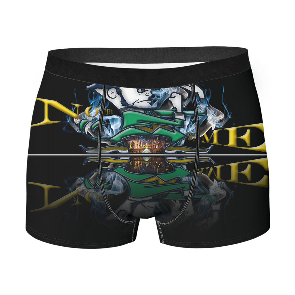 Notre Dame Fighting Irish Black Men's Boxer Briefs