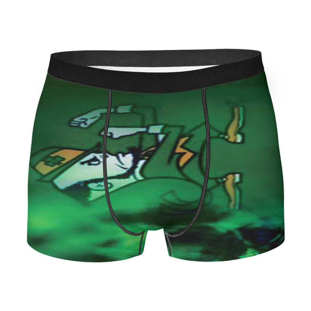 Notre Dame Green Mist Men's Boxer Briefs