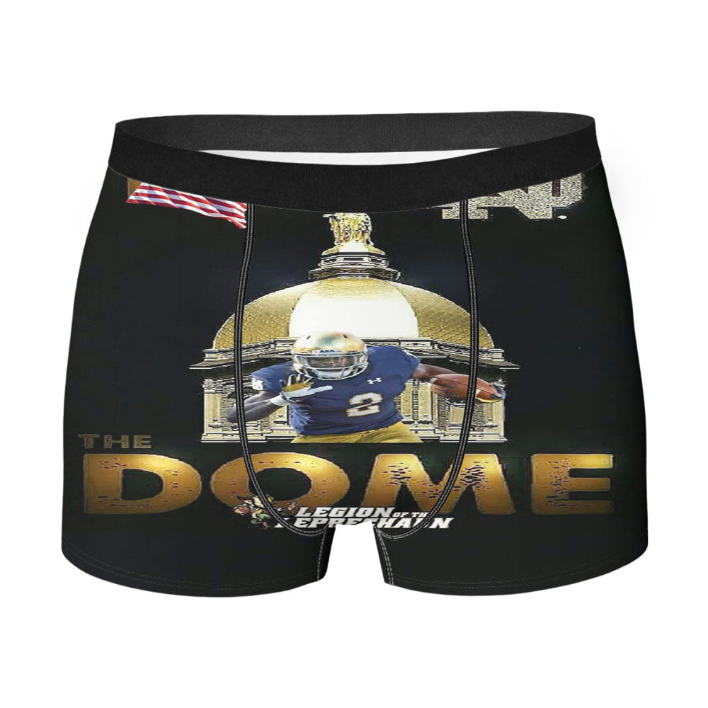 Notre Dame Nd God Country Men's Boxer Briefs