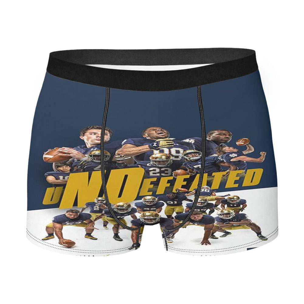 Notre Dame Undefeated Wallpapers Men's Boxer Briefs