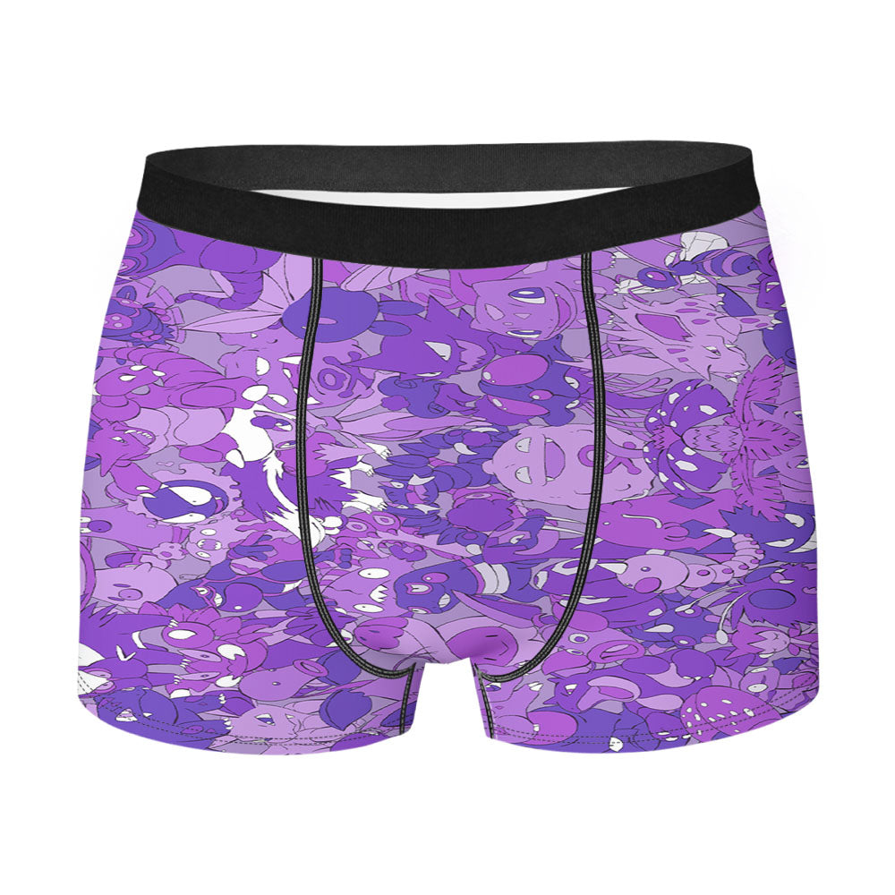 Poison Type Pokemon Men's Boxer Briefs