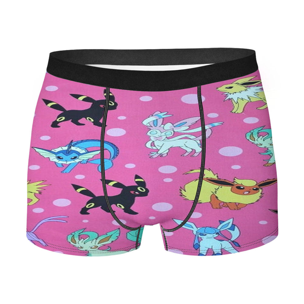 Pokemon Electric Pikachu And Raichu Men's Boxer Briefs