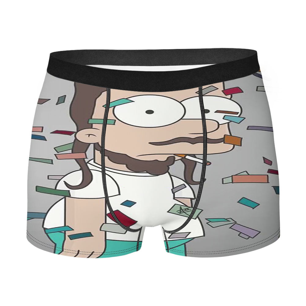 Post Malone Simpsons Men's Boxer Briefs