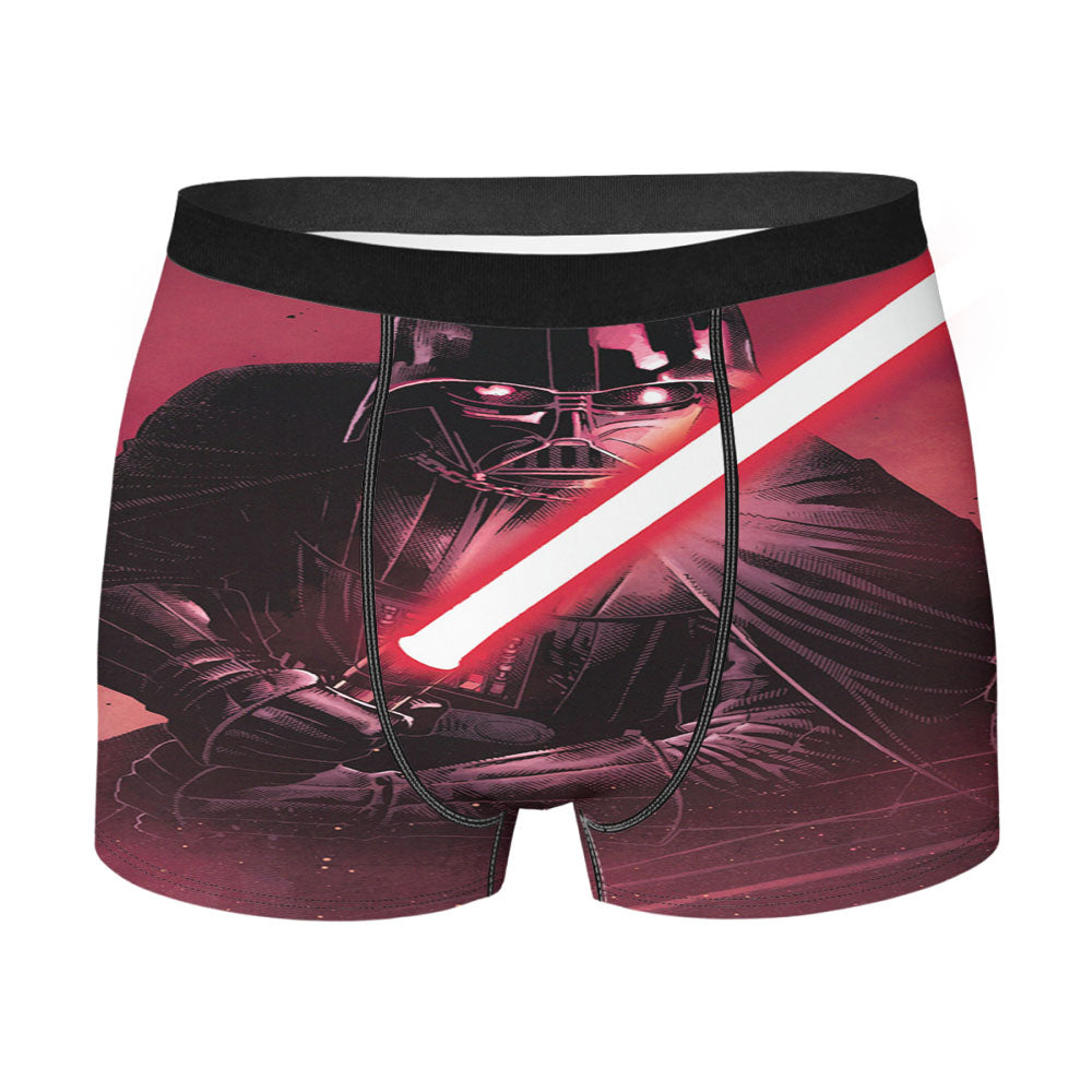 Red Darth Vader Men's Boxer Briefs