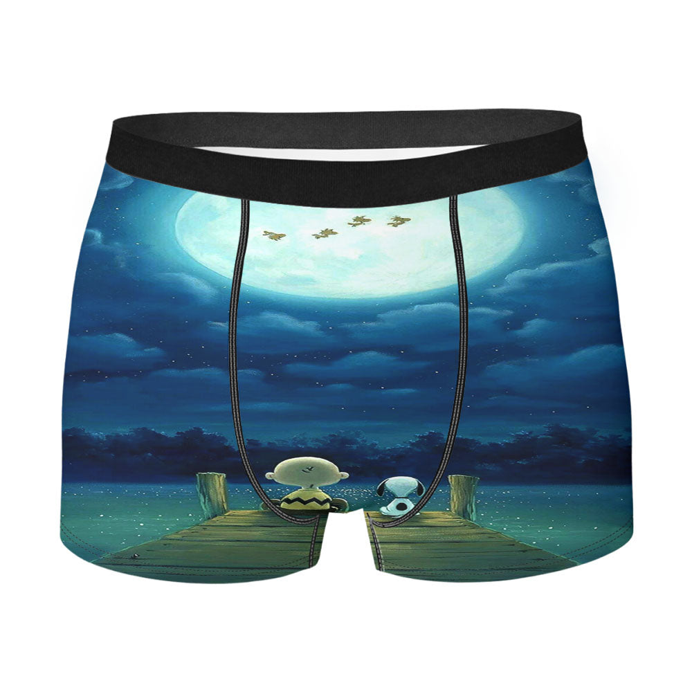 Snoopy Art Men's Boxer Briefs
