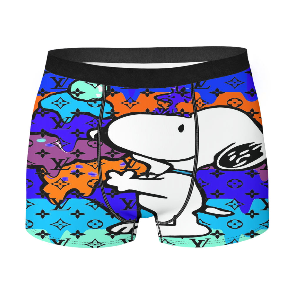 Snoopy Badboy Hypebeast Streetwear Style Men's Boxer Briefs