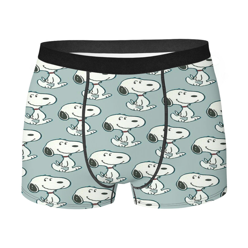 Snoopy Blue Men's Boxer Briefs