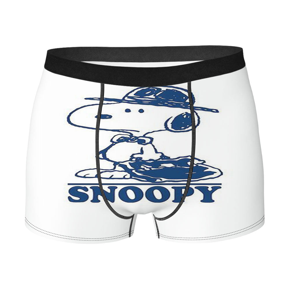 Snoopy Cartoon Star Men's Boxer Briefs