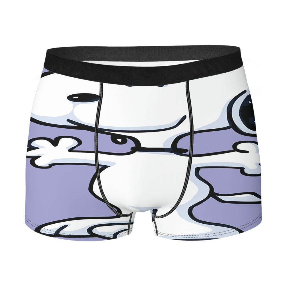 Snoopy Charlie Brown And Moon Men's Boxer Briefs