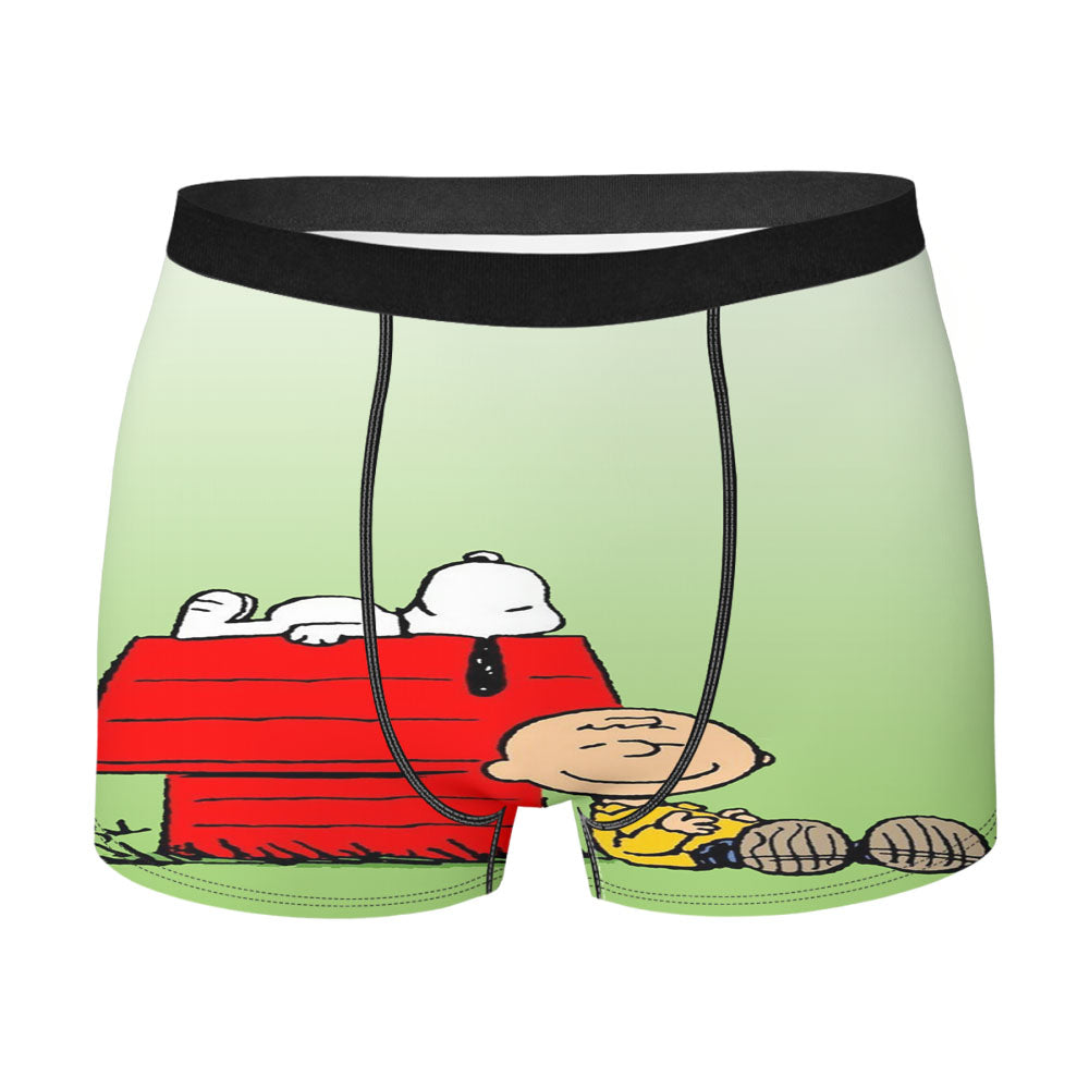 Snoopy Charlie Brown Men's Boxer Briefs