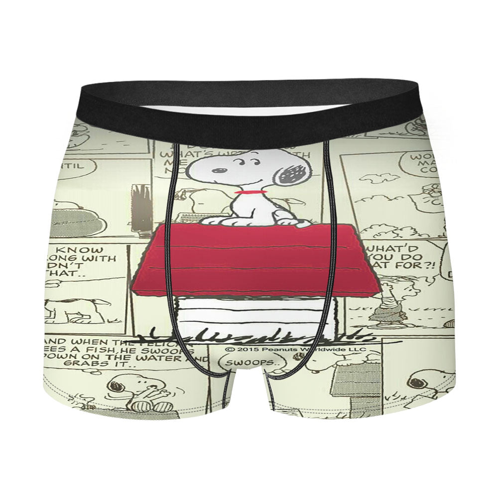 Snoopy Comic Men's Boxer Briefs