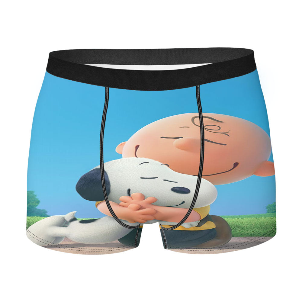 Snoopy Kite At France Men's Boxer Briefs