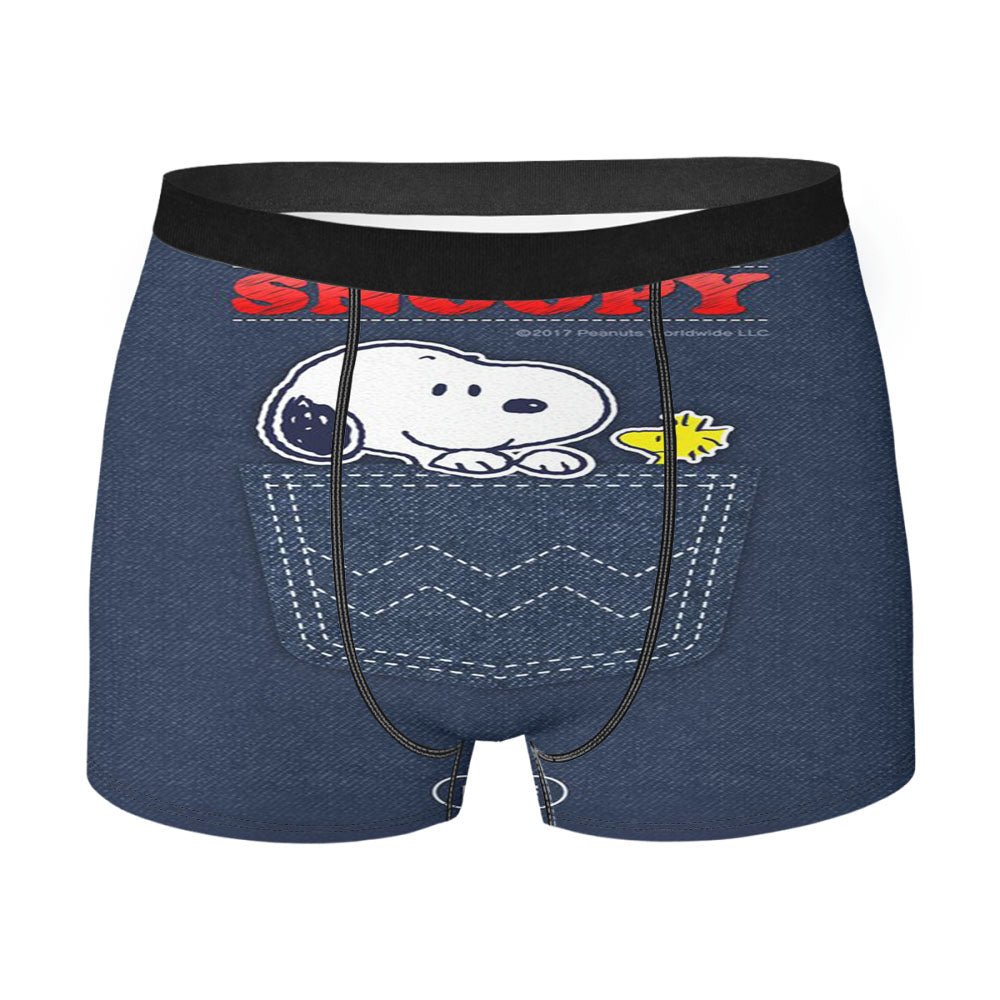 Snoopy Red Men's Boxer Briefs
